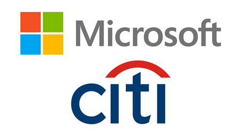 Microsoft, Citigroup, is MSFT a good stock to buy, is C a good stock to buy, CitiDirect BE Tablet, Windows 8.1, 
