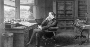 writer, english, literature, dickens, historical, charles, history, portrait, 1870s, century, author, england,author, 19th